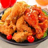 ハーフ＆ハーフ中 반반치킨 반마리 Half (Medium)（39チキン 本店）
