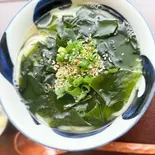 かけわかめ(冷)（自家讃岐麺処いち撚）