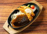 ハンバーグ＆海老フライ弁当（羊の家あべの店）