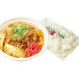豚キムチ炒め弁当（大阪ドカ盛りマンモス弁当淡路総本店）