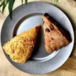 本日のヴィーガンスコーン（Universal Bakes and Cafe）