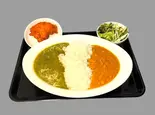 カレー食べ比べセットB    Double curry with rice（スパイスの味SWAD）