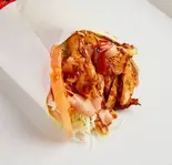 チキン＆ビーフケバブラップ Chickin ＆ Beef Kebab Rappu（鶏白湯ラーメン 鳥やま）