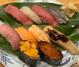 お任せ握り（日替わり食堂 知久平）