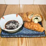 ササミチーズ揚（中洲バーガー(中洲ホルモンセンター)）
