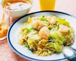 海老レタスチャーハン Prawn & Lettuce Fried Rice(インド料理&本格カレー ドールパタン DHORPATAN 西大井店)