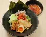 F-1103】旨辛濃厚鶏白湯つけ麺Dipping-style Noodles:Hot&Spicy Chicken Soup"Tsukemen"(濃厚鶏白湯つけ麺 どっかん 西中島南方駅前店)