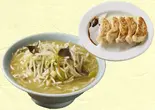 (細麺)味一タンメン& 餃子~職人手巻き濃厚肉汁~(味一 Factory極)