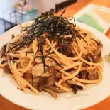和風きのこパスタ（居酒屋喫茶しちしち）