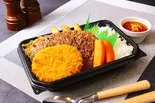 BIGハンバーグ＆コロッケ弁当（やりすぎハンバーグ今福西1丁目店）