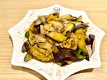 ミソ茄子炒め（中華酒場 林）