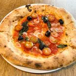 マリナーラPizza (チーズなし)Мサイズ（ヴィノテカ・メッシーナ）
