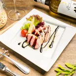 合鴨の燻製ロースト(MAMMA PARMA 大阪福島店)