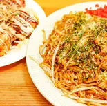 たこ焼き(6個入り)+焼きそばセット（たこ焼き・お好み焼き す～さん）