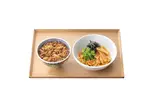 牛丼・油そばセット（吉野家 築港本町）