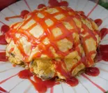 オムチャーハン(どんぶり)（中華料理 敦煌 北新地店）