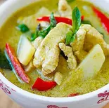 グリーンカレー(ライス付き)GreenCurry with Rice（SAVOR THE ASIAN TABLE）