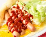 ソーセージエッグサラダ(クレープモンキー 西淀野里一丁目店)