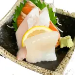 海鮮刺身3点盛（すし酒場まつばら）