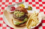 ワカモレバーガーSET(Zac ca Diner)