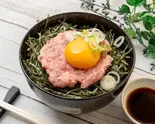月見ネギトロ丼（【産地直送‼️】俺の新鮮ネギトロ丼 北大前店）