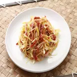 チャーシューねぎ和え(葱拌叉烧)（中華料理美山飯店）