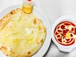 はちみつチーズナンセット Honey Cheese Naan Set（インドネパールビリヤニカレー創作料理サムジャナ）