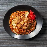 武蔵流 牛ホルモン焼きそば(麺大盛)≪3401≫（鉄板焼きそば 武蔵 京橋店）