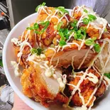 【5個】小太りのおじさんが思ういっちゃん美味い唐揚げ丼(SHOTA)