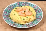 えびと玉子のふわふわ炒め（龍興楼）