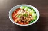 麻辣牛肉刀削麺（逸品火鍋 四季海岸）