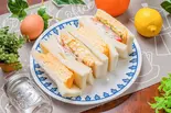 京和風だし巻き玉子 + 名物ミックスサンドイッチ（喫茶店のサンドイッチ屋さん）