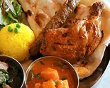 #6 マハラジャ スペシャル 2Curry + Salad + Tandoori chiken + Sheek kabab + Nan or Rice（インド料理マハラジャ ボンベイカフェ晴海店）