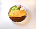 オムカレー（純喫茶ドリカ珈琲）