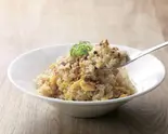 06【名物】鉄板玉子チャーハン【中】（丸源ラーメン福岡馬出店）