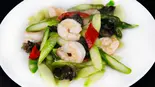 エビとアスパラ炒め(中華料理Bear割引セール50%)
