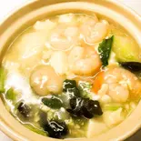 芝エビと豆腐野菜のうま煮（勝生中華料理三ノ輪店）