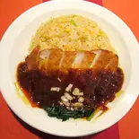 麻辣パイコー炒飯(中国料理 菜香園)