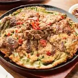 プルゴギチヂミ（新大久保韓国横丁 第一食堂）