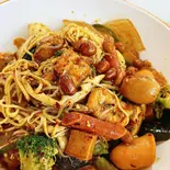 招牌特色麻辣拌(固定コースマーラーバン)（小胖麻辣烫·卤肉饭）