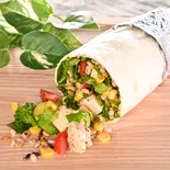 【高タンパク】メキシカンサラダブリトー 【High Protein】Mexican Salad Burrito（チョップドサラダ専門店 フィットグリーン 新宿 Chopped Salad FitGreen Shinjuku）