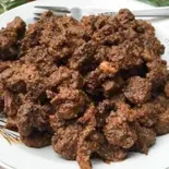ケララ マトンフライ/Kerala Mutton Fly（南インドエスニックレストランエローラパレス洗足池）