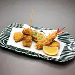 四季の串揚げ盛合せ(6本)（むさし坊 神田西口店）