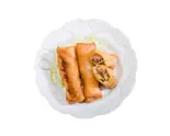 大きな春巻き3本 3 large spring rolls（【カラダが喜ぶオムライスCafe】Egg House～川崎店～）