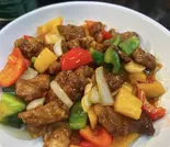 黒酢酢豚(丁記美食城)