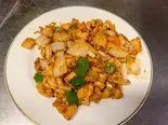 鶏肉と黒豆炒め（興福楼）