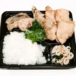 鶏の天ぷら定食(4個)（笑食）