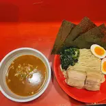 赤家のかつおつけ麺（横浜家系ラーメン赤家 北浦和店）