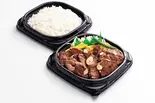 牛カットステーキ弁当(肉大盛)（宮本むなし 地下鉄東三国駅前店）