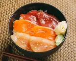 づけ三種丼(笹互 綾瀬店)